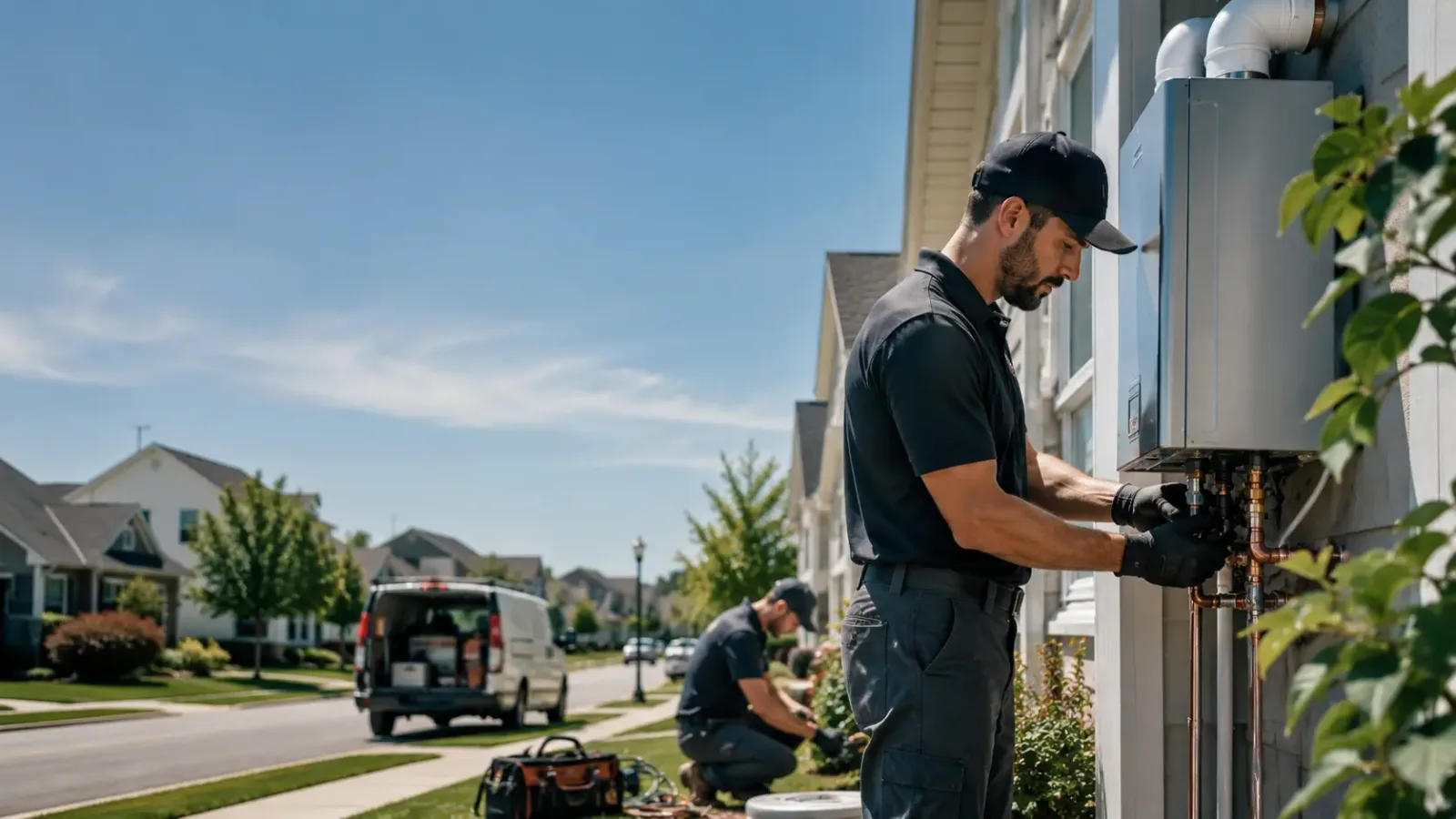 Tankless Water Heater Installation in Pella, IA